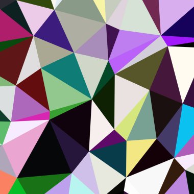Arka plan çok renkli geometrik poligonal.