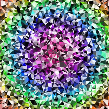 Arka plan çok renkli geometrik poligonal.