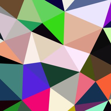 Arka plan çok renkli geometrik poligonal.