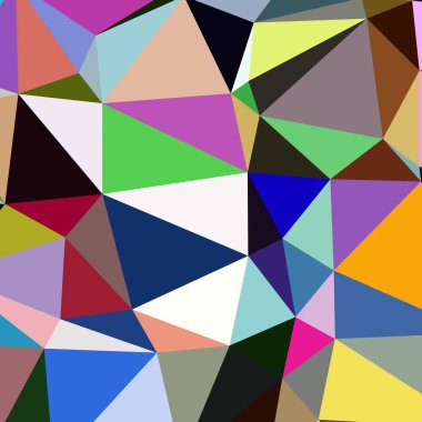 Arka plan çok renkli geometrik poligonal.