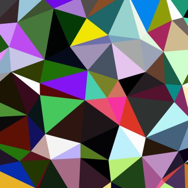 Arka plan çok renkli geometrik poligonal.