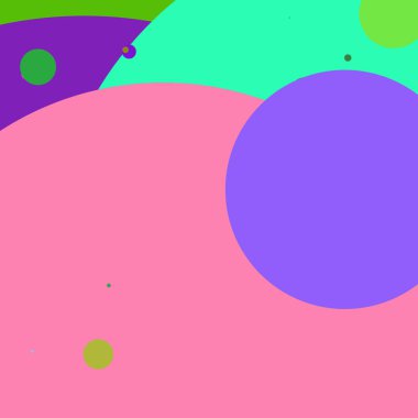 Daire geometrik şaşırtıcı arka plan çok renkli desen.