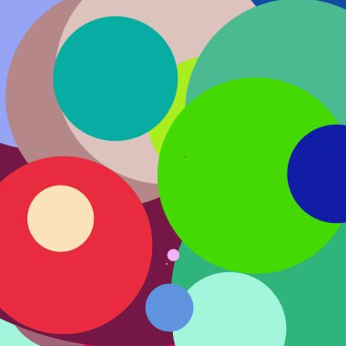 Daire geometrik güzel arka plan çok renkli desen.