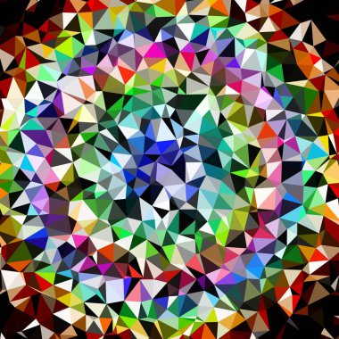 Arka plan çok renkli geometrik poligonal.