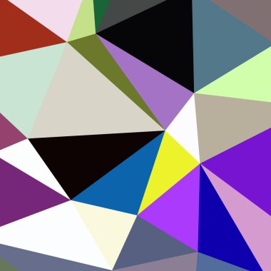 Arka plan çok renkli geometrik poligonal.