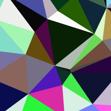 Arka plan çok renkli geometrik poligonal.