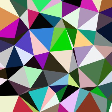 Arka plan çok renkli geometrik poligonal.