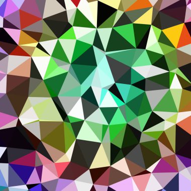 Arka plan poligonal sorunsuz üçgen renk desen.