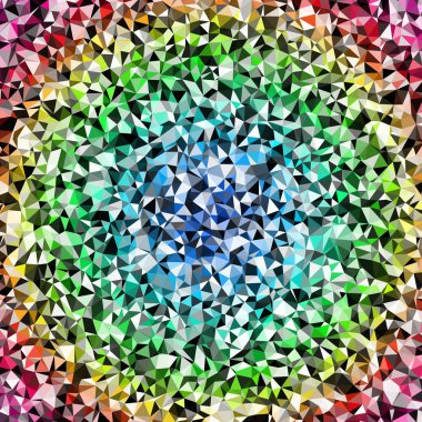 Arka plan çok renkli geometrik poligonal.