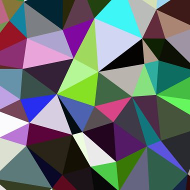 Arka plan çok renkli geometrik poligonal.