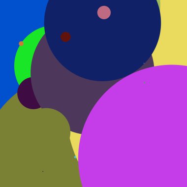 Daire geometrik şaşırtıcı arka plan çok renkli desen.