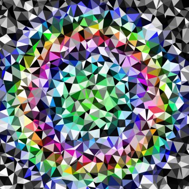 Arka plan çok renkli geometrik poligonal.
