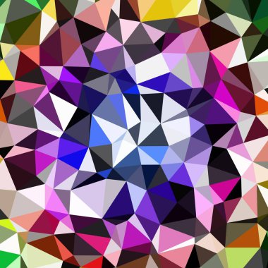 Arka plan çok renkli geometrik poligonal.