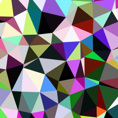 Arka plan çok renkli geometrik poligonal.