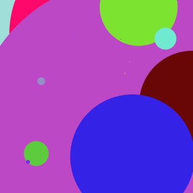 Daire geometrik yeni arka plan çok renkli desen.