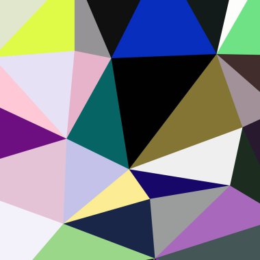 Arka plan çok renkli geometrik poligonal.