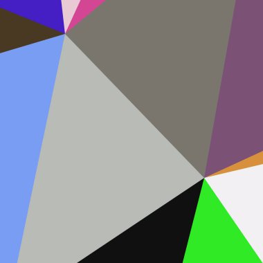 Arka plan poligonal sorunsuz üçgen renk desen.