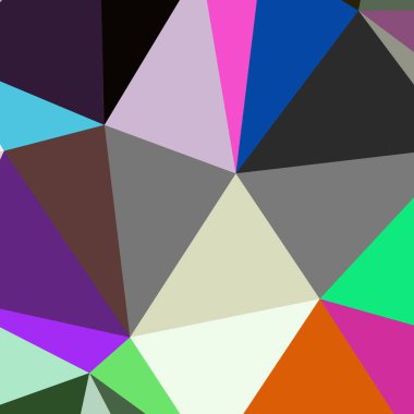 Arka plan çok renkli geometrik poligonal.