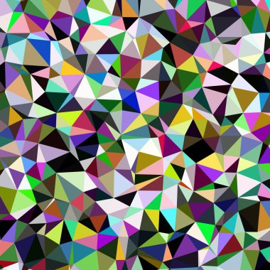 Arka plan poligonal sorunsuz üçgen renk desen.