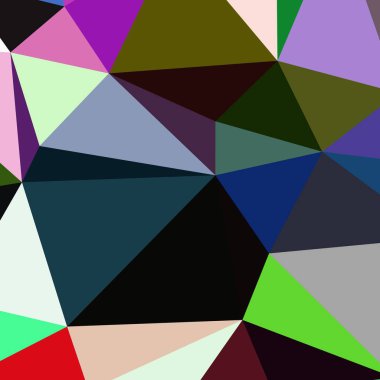 Arka plan çok renkli geometrik poligonal.