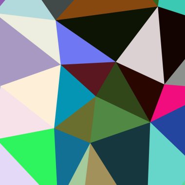 Arka plan çok renkli geometrik poligonal.