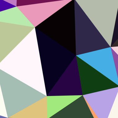 Arka plan çok renkli geometrik poligonal.