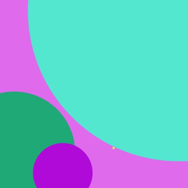 Daire geometrik şaşırtıcı arka plan çok renkli desen.