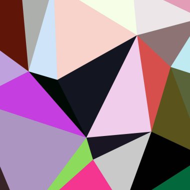 Arka plan çok renkli geometrik poligonal.