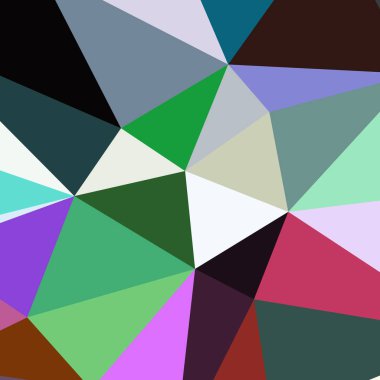 Arka plan çok renkli geometrik poligonal.