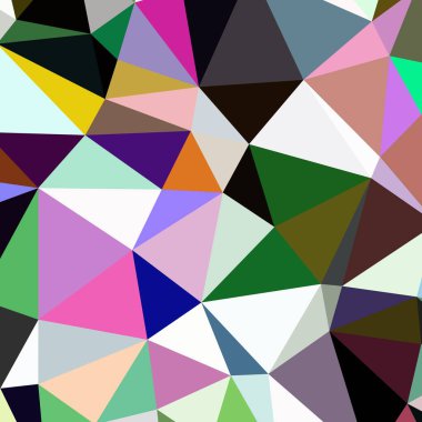 Arka plan çok renkli geometrik poligonal.