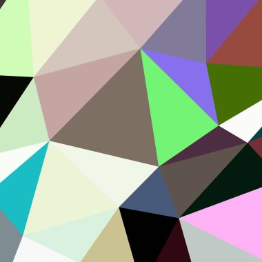 Arka plan çok renkli geometrik poligonal.