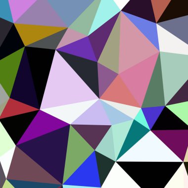 Arka plan çok renkli geometrik poligonal.