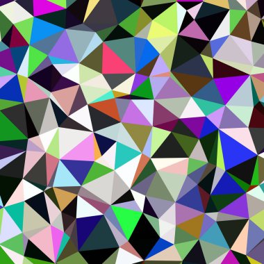 Arka plan poligonal sorunsuz üçgen renk desen.