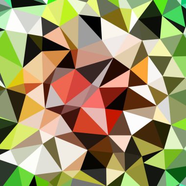 Arka plan poligonal sorunsuz üçgen renk desen.