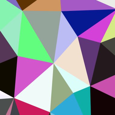 Arka plan çok renkli geometrik poligonal.