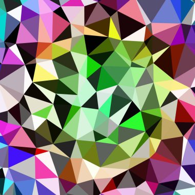 Arka plan çok renkli geometrik poligonal.