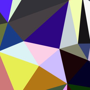 Arka plan çok renkli geometrik poligonal.