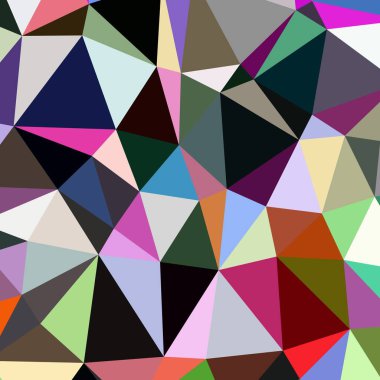 Arka plan çok renkli geometrik poligonal.