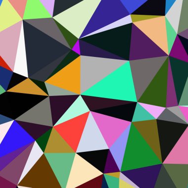 Arka plan çok renkli geometrik poligonal.