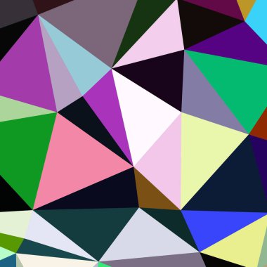 Arka plan çok renkli geometrik poligonal.