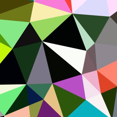 Arka plan çok renkli geometrik poligonal.