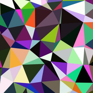 Arka plan çok renkli geometrik poligonal.