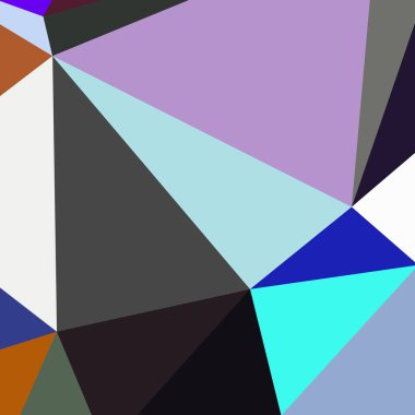 Arka plan poligonal sorunsuz üçgen renk desen.