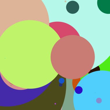 Daire geometrik güzel arka plan çok renkli desen.