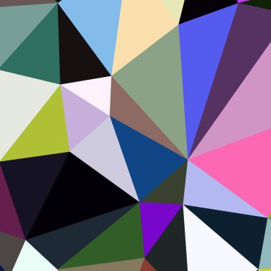 Arka plan çok renkli geometrik poligonal.