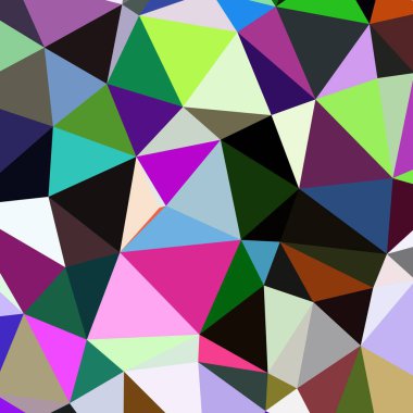 Arka plan çok renkli geometrik poligonal.