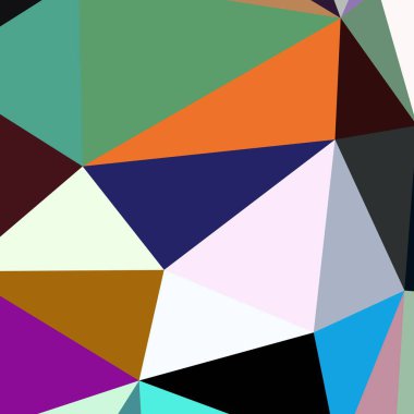 Arka plan çok renkli geometrik poligonal.