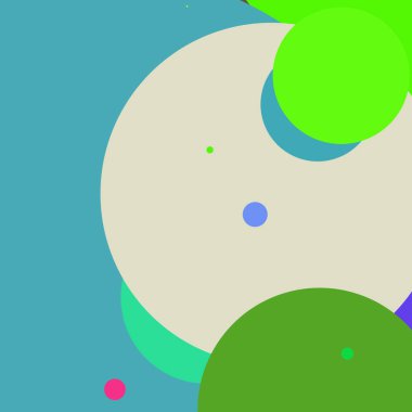 Daire geometrik şaşırtıcı arka plan çok renkli desen.