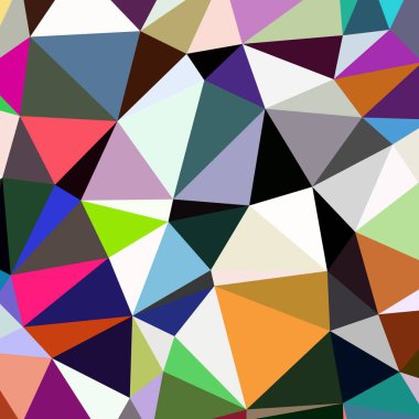 Arka plan çok renkli geometrik poligonal.