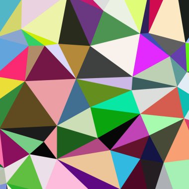 Arka plan çok renkli geometrik poligonal.